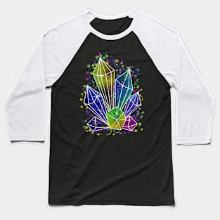 Galaxy Crystals Baseball T-Shirt